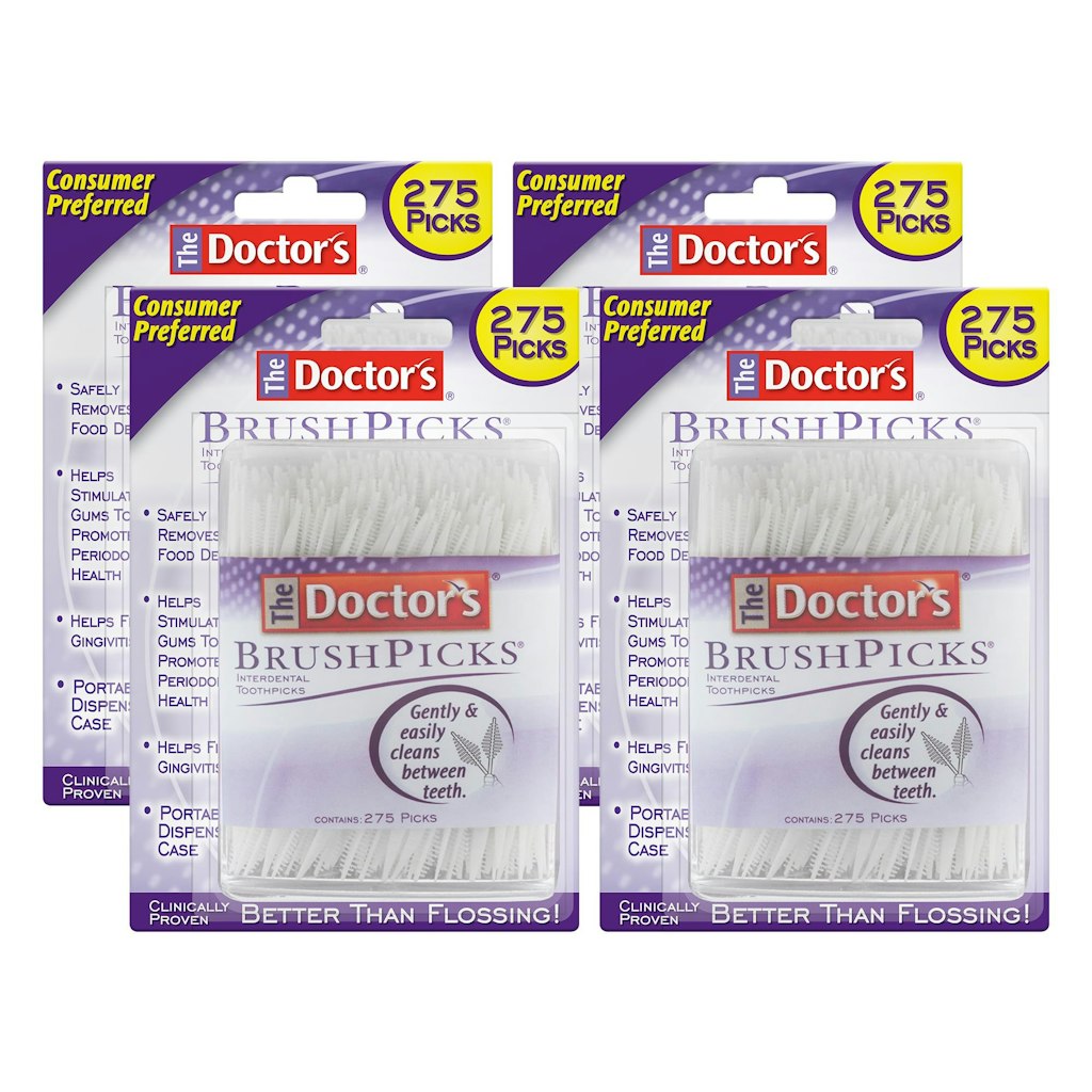 The Doctor's BrushPicks Interdental Toothpicks 1,100-Count: $7.96 via Sub & Save The Doctor's BrushPicks Interdental Toothpicks 1,100-Count: $7.96 via Sub & Save