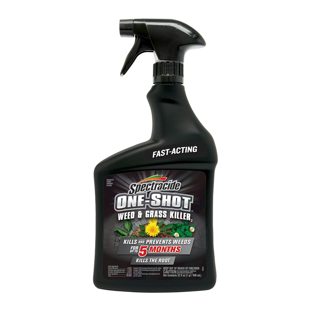 Spectracide One-Shot Weed & Grass Killer 32-oz. Ready-to-Use Spray: $4.78 Spectracide One-Shot Weed & Grass Killer 32-oz. Ready-to-Use Spray: $4.78