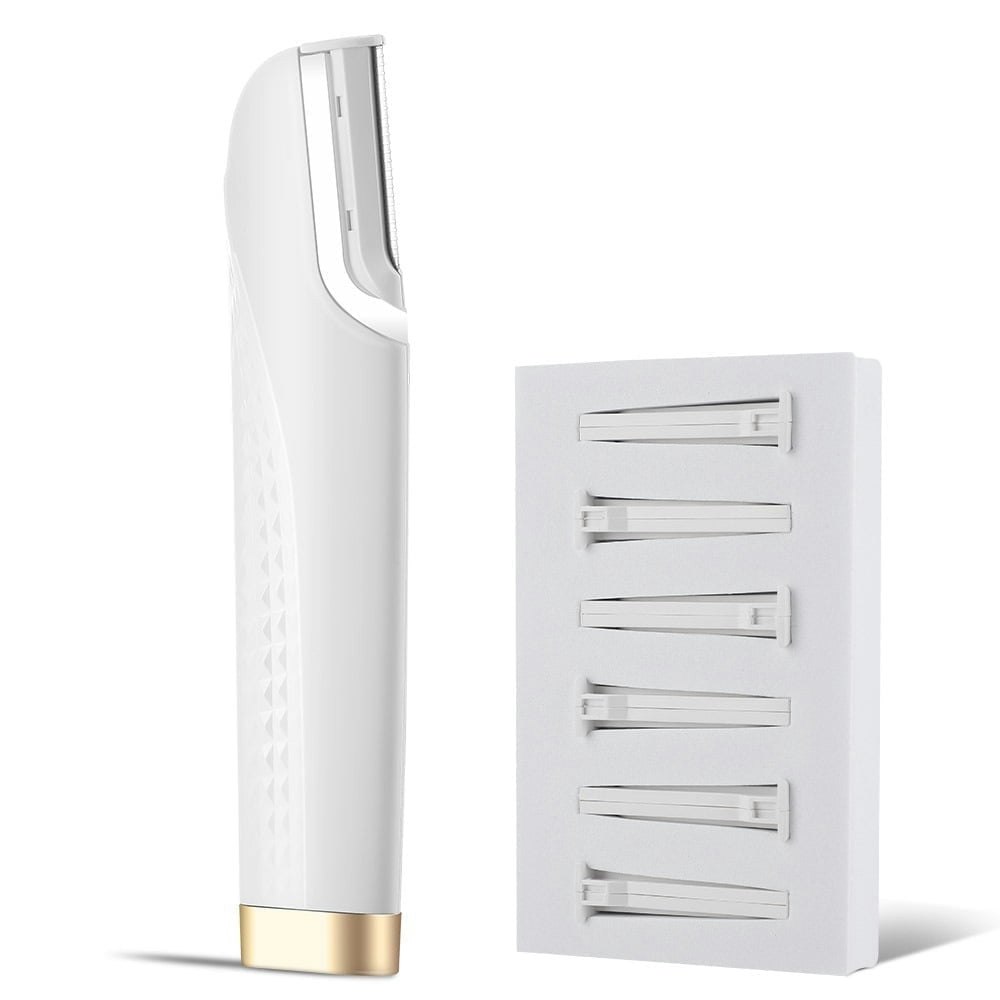 Sonic Dermaplaning Tool with 6 Refill Blades: $12.99 Sonic Dermaplaning Tool with 6 Refill Blades: $12.99