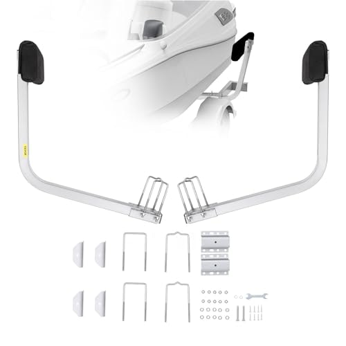 Vevor 2-Piece Adjustable Short Bunk Boat Trailer Guide-Ons: $40.90