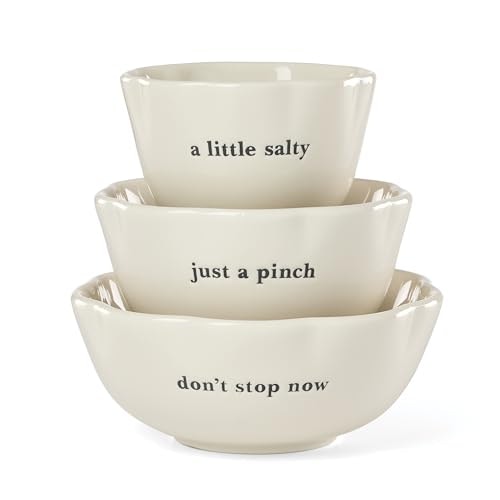 Kate Spade New York What A Treat Porcelain Nesting Bowls 3-Piece Set: $17.20 Kate Spade New York What A Treat Porcelain Nesting Bowls 3-Piece Set: $17.20