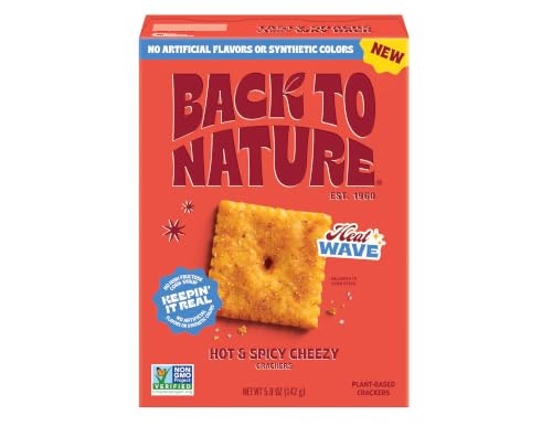 Back to Nature Hot & Spicy Cheezy Crackers: $3.31 Back to Nature Hot & Spicy Cheezy Crackers: $3.31