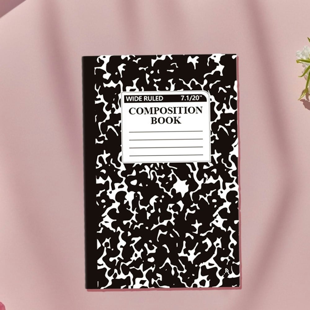 Wide Ruled Composition Notebook 30-Sheet: $0.15