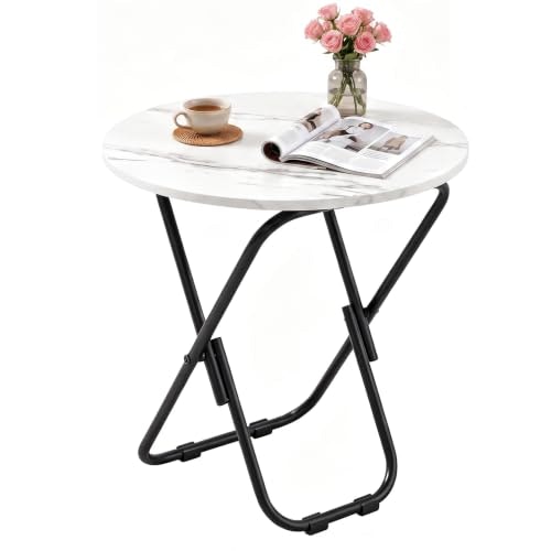 Vecelo 17.7-inch Folding Patio Side Table: $26.99 Vecelo 17.7-inch Folding Patio Side Table: $26.99