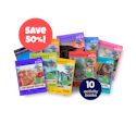 Presidents for Kids 10 Most Visited National Parks Activity Book Bundle for $50 + free shipping