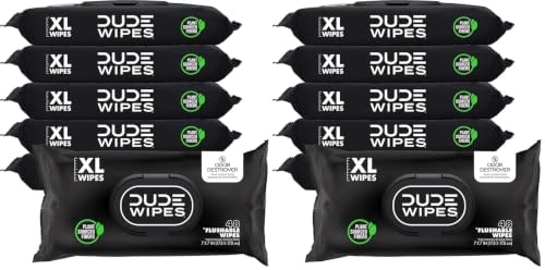 Dude Wipes Flushable Wet Wipes 576-Count: $43.44 Dude Wipes Flushable Wet Wipes 576-Count: $43.44