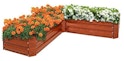 Sunnydaze L-Shaped Raised Metal Garden Bed for $42 + free shipping w/ Prime