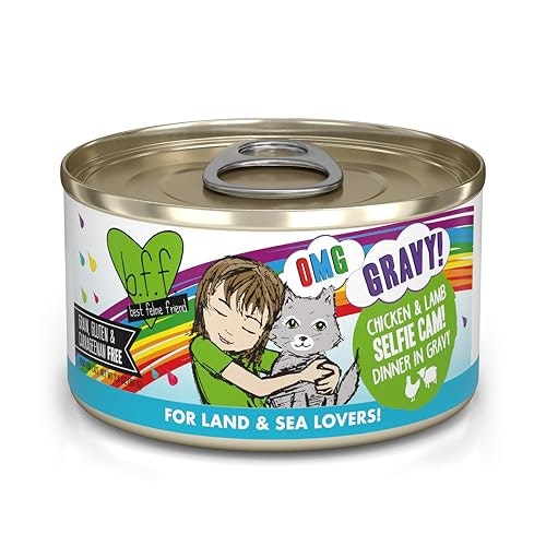 Weruva B.F.F. OMG Selfie Cam Chicken & Lamb Cat Food 12-Pack: $12.99 Weruva B.F.F. OMG Selfie Cam Chicken & Lamb Cat Food 12-Pack: $12.99