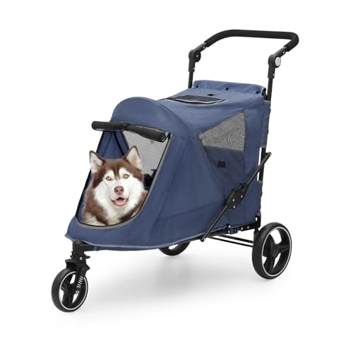 Athena 3-Wheel 55lb Pet Stroller: $126.99