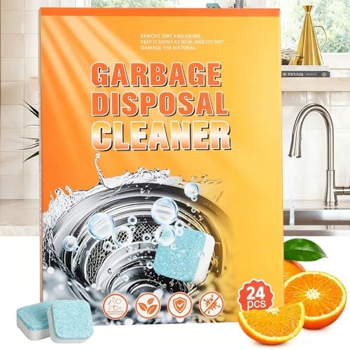 Gihen Garbage Disposal Cleaning Tablets 24-Pack: $7.99 Gihen Garbage Disposal Cleaning Tablets 24-Pack: $7.99