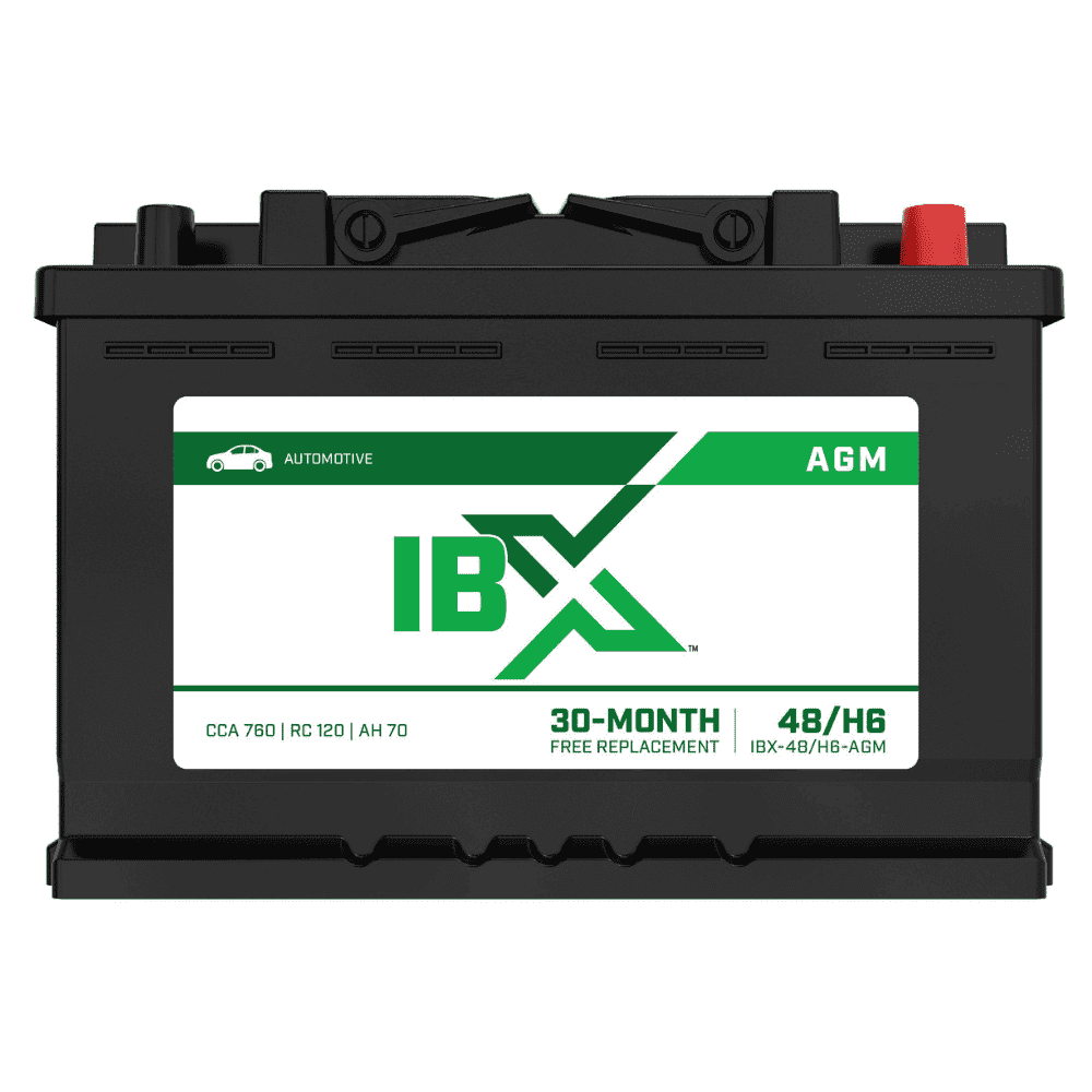 Interstate Batteries IBX AGM 760CCA Group H6 12V 70Ah Car Battery: $216.55