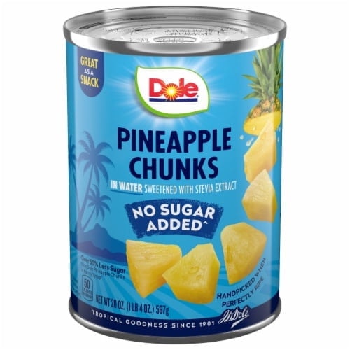 Dole Pineapple Chunks 20-oz. 2-Pack: $10.81