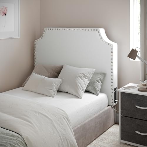 Flash Furniture Twin LeatherSoft Headboard with Power Outlets: $148.41 Flash Furniture Twin LeatherSoft Headboard with Power Outlets: $148.41