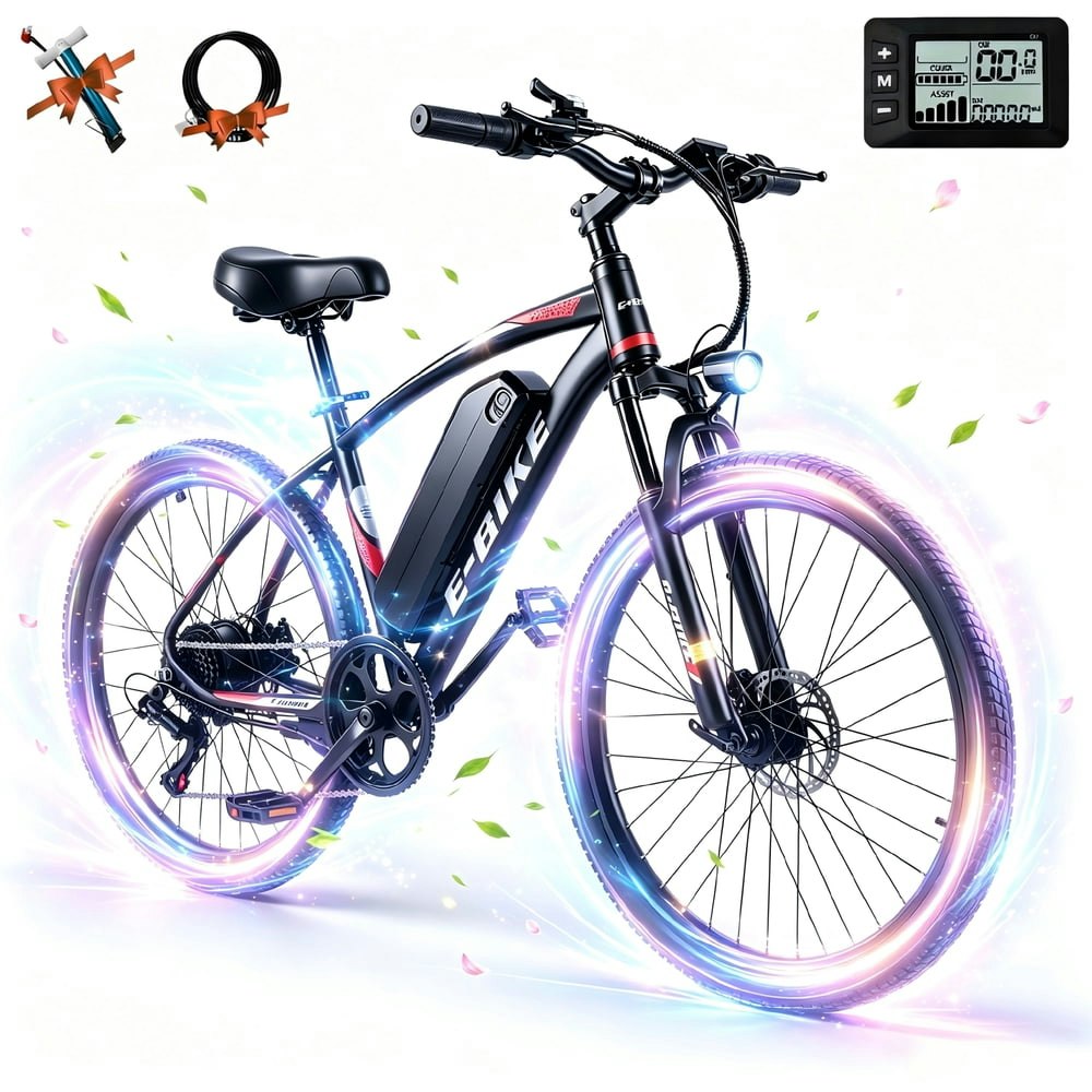 XYJ 750W 26-Inch Electric Mountain Bike: $289.99