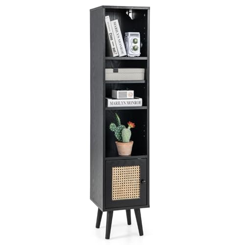 Giantex 4-Tier Slim Wooden Bookcase: $54.99 Giantex 4-Tier Slim Wooden Bookcase: $54.99