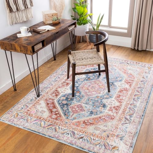 Livabliss Brogan Vintage Rustic 7'10" x 10'3" Area Rug: $155.52