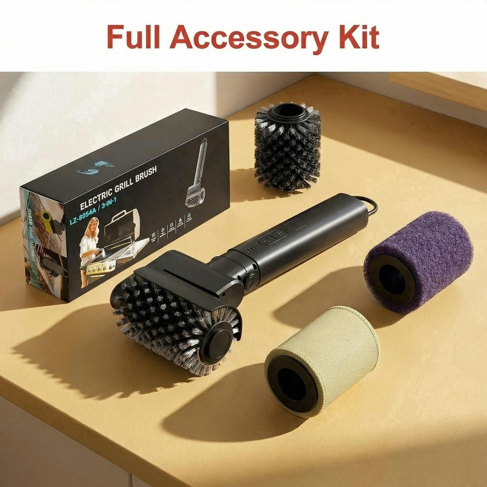 Cordless Electric Grill Cleaning Brush: $35.99 Cordless Electric Grill Cleaning Brush: $35.99