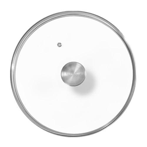 Victoria 9.5-Inch Cast Iron Skillet Glass Lid: $8.99 Victoria 9.5-Inch Cast Iron Skillet Glass Lid: $8.99