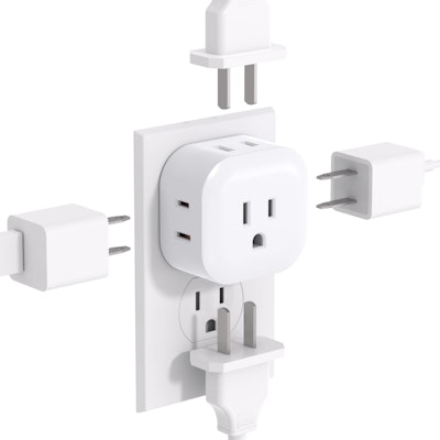 5-Outlet Extender for $4 + free shipping w/ $25