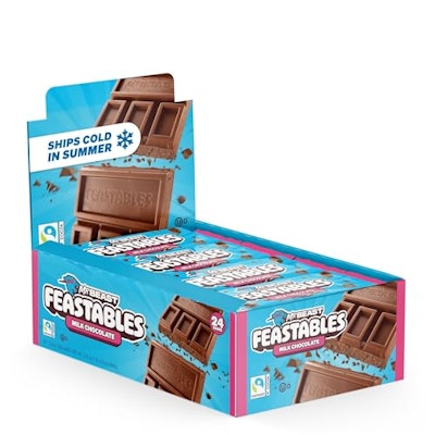 Feastables Milk Chocolate Bar 24-Pack for $31 + free shipping w/ Prime