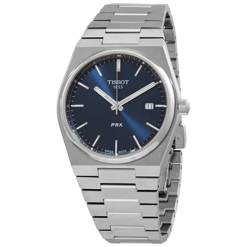 Tissot PRX Men's Blue Dial Quartz Watch T137.410.11.041.00: $300 Tissot PRX Men's Blue Dial Quartz Watch T137.410.11.041.00: $300