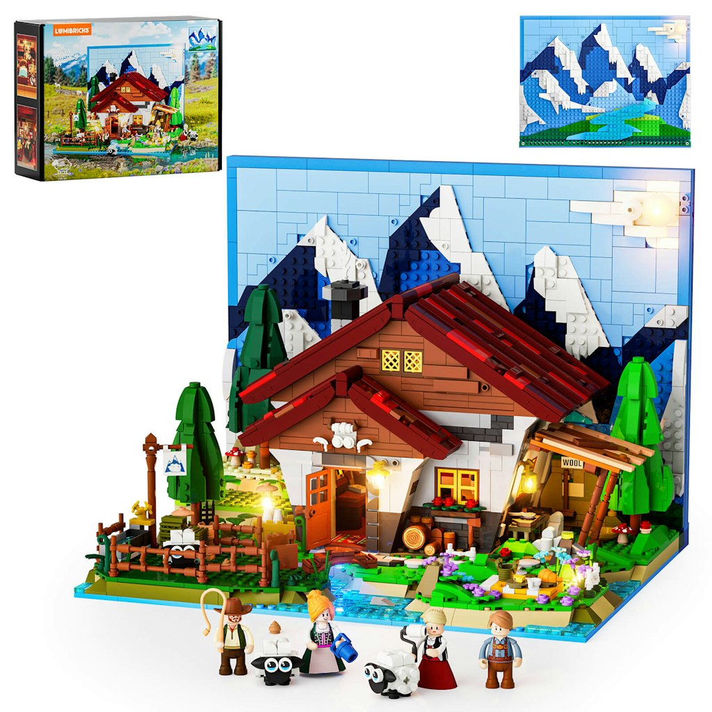 Lumibricks Shepherd's Cottage: $57.50