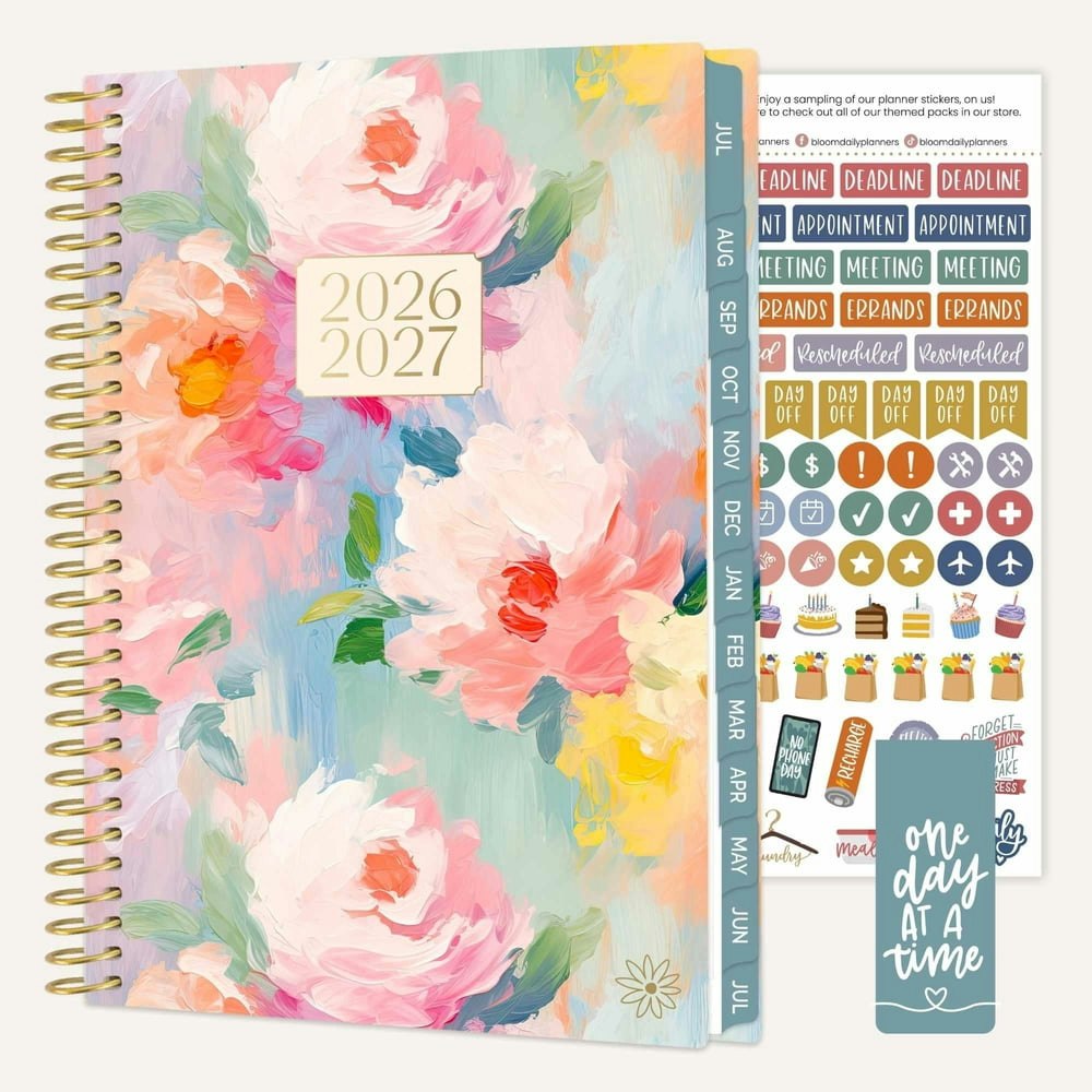 Bloom Daily Planners 2026-2027 5.5" x 8.25" Academic Planner: $17.95 Bloom Daily Planners 2026-2027 5.5" x 8.25" Academic Planner: $17.95