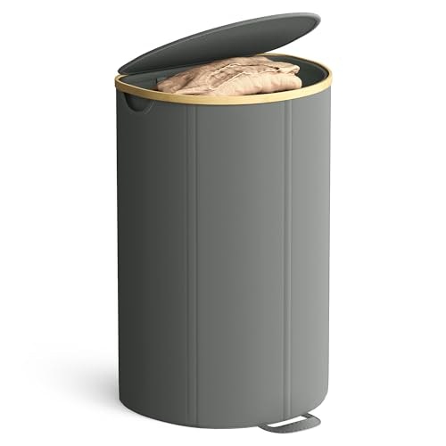 Songmics 90L Laundry Hamper with Lid: $20.15 Songmics 90L Laundry Hamper with Lid: $20.15
