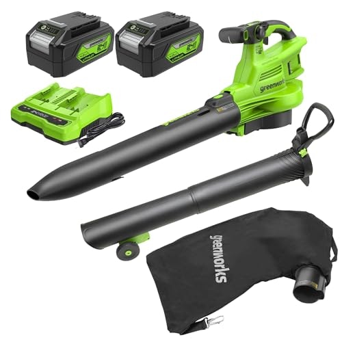 Greenworks 48V 520 CFM Leaf Blower and Vacuum 2-Battery Kit: $181.29 Greenworks 48V 520 CFM Leaf Blower and Vacuum 2-Battery Kit: $181.29
