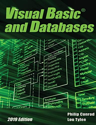 Visual Basic and Databases 2019 Edition Tutorial: $42.47 Visual Basic and Databases 2019 Edition Tutorial: $42.47
