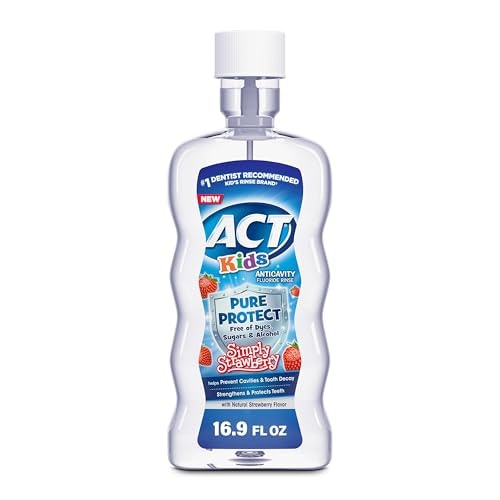 ACT Kids Pure Protect Anticavity Fluoride Mouthwash 16.9 fl. oz.: $4.49 ACT Kids Pure Protect Anticavity Fluoride Mouthwash 16.9 fl. oz.: $4.49