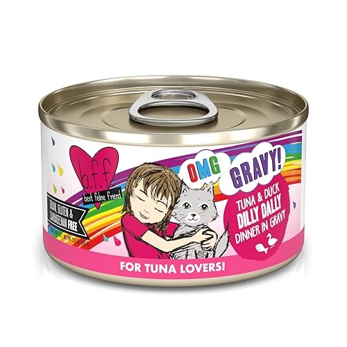 Weruva B.F.F. OMG Tuna and Duck Cat Food 2.8-oz. 12-Pack: $14.39 Weruva B.F.F. OMG Tuna and Duck Cat Food 2.8-oz. 12-Pack: $14.39