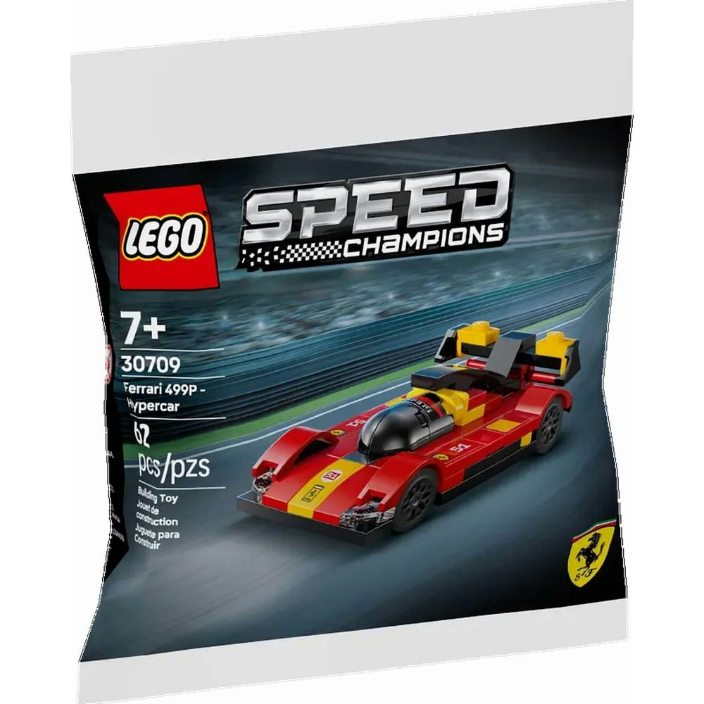 LEGO Speed Champions Ferrari 499P Hypercar Building Toy 30709: $11.95 LEGO Speed Champions Ferrari 499P Hypercar Building Toy 30709: $11.95