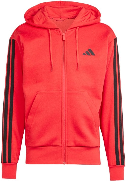 adidas Men's Essentials 3-Stripes Fleece Hoodie: $21 adidas Men's Essentials 3-Stripes Fleece Hoodie: $21