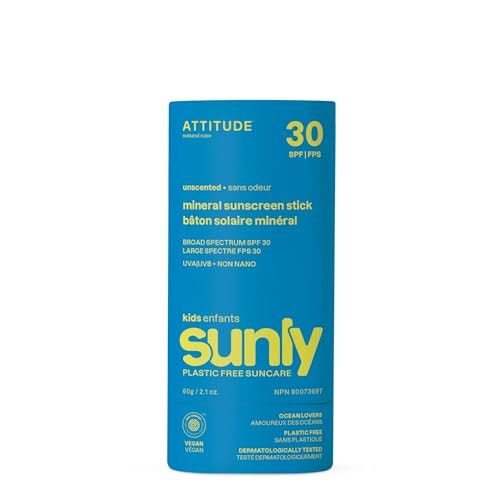 Attitude Kid's SPF 30 Unscented Sunscreen Stick 60g: $13.75 Attitude Kid's SPF 30 Unscented Sunscreen Stick 60g: $13.75