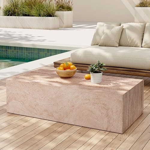 Christopher Knight Home Jorine 40.75-inch Outdoor Concrete Coffee Table: $279.53 Christopher Knight Home Jorine 40.75-inch Outdoor Concrete Coffee Table: $279.53