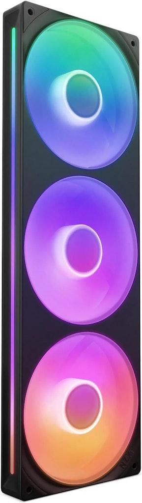 NZXT F360 RGB CORE 360mm RGB LED Single-Frame Fan Unit: $30
