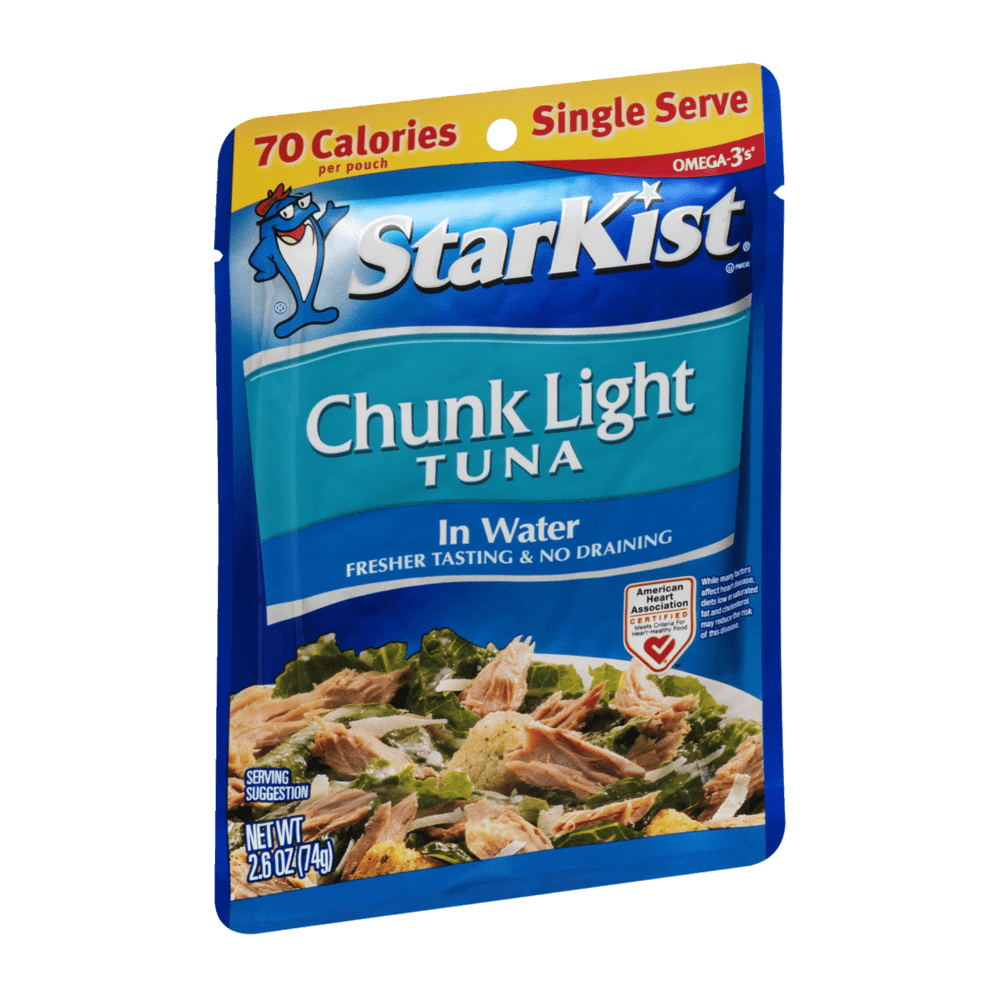 StarKist Chunk Light Tuna in Water Pouch 20-Pack: $39.73 StarKist Chunk Light Tuna in Water Pouch 20-Pack: $39.73