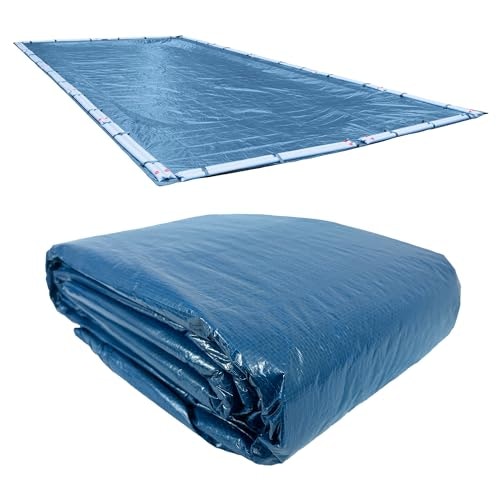 Pool Mate 12' x 24' Dura-Guard Inground Winter Pool Cover: $23.35