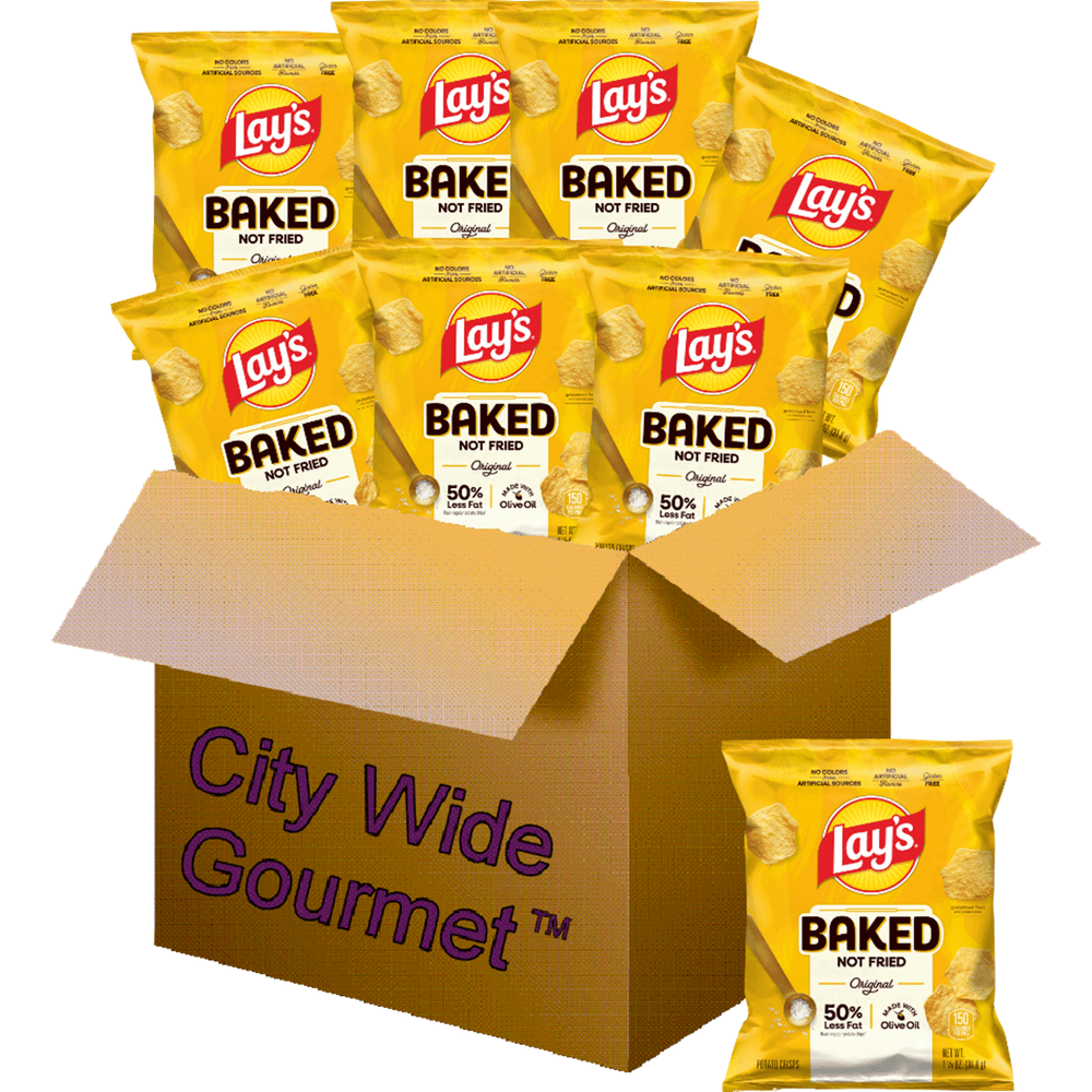 Lay's Baked Original Potato Crisps 1.125-oz. 8-Pack: $14.04 Lay's Baked Original Potato Crisps 1.125-oz. 8-Pack: $14.04