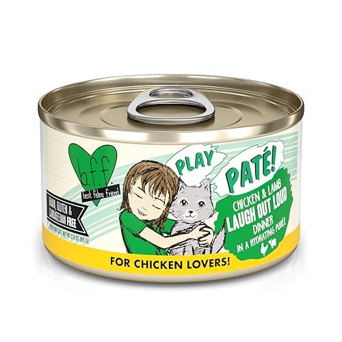 Weruva B.F.F. Play Chicken & Lamb Paté Cat Food 2.8-oz. 12-Pack: $16.49 Weruva B.F.F. Play Chicken & Lamb Paté Cat Food 2.8-oz. 12-Pack: $16.49