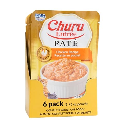 Inaba Churu Entree Pate Wet Cat Food 6-Pack: $6.27 Inaba Churu Entree Pate Wet Cat Food 6-Pack: $6.27