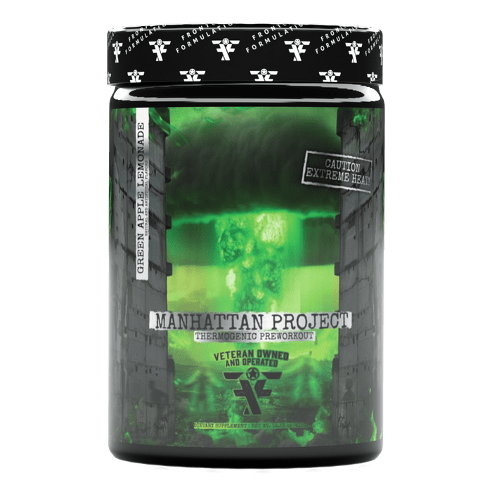 Frontline Formulations Manhattan Project Thermogenic Pre-Workout Powder 25-Serving Tub: $44.99 Frontline Formulations Manhattan Project Thermogenic Pre-Workout Powder 25-Serving Tub: $44.99