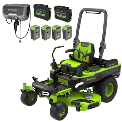 Greenworks MaximusZ 54" Zero Turn Riding Lawn Mower for $5,000 + free shipping