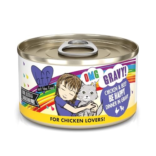 Weruva B.F.F. OMG Chicken & Beef Cat Food 2.8oz 12-Pack: $16.49 Weruva B.F.F. OMG Chicken & Beef Cat Food 2.8oz 12-Pack: $16.49