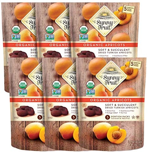 Sunny Fruit Organic Turkish Dried Apricots 30-Portion Pack: $39.55 Sunny Fruit Organic Turkish Dried Apricots 30-Portion Pack: $39.55