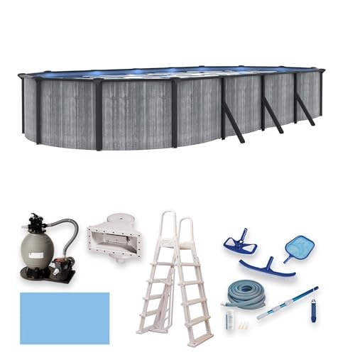 San Pedro 12x24-foot Oval Above Ground Steel Swimming Pool: $2,112.24 San Pedro 12x24-foot Oval Above Ground Steel Swimming Pool: $2,112.24
