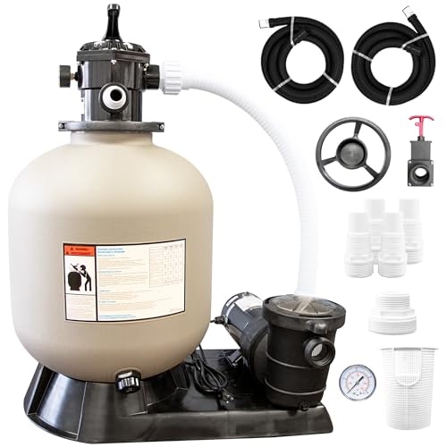 Swimline Hydrotools 24-inch 1.5 HP Variable 2-Speed Pool Sand Filter System: $555.48