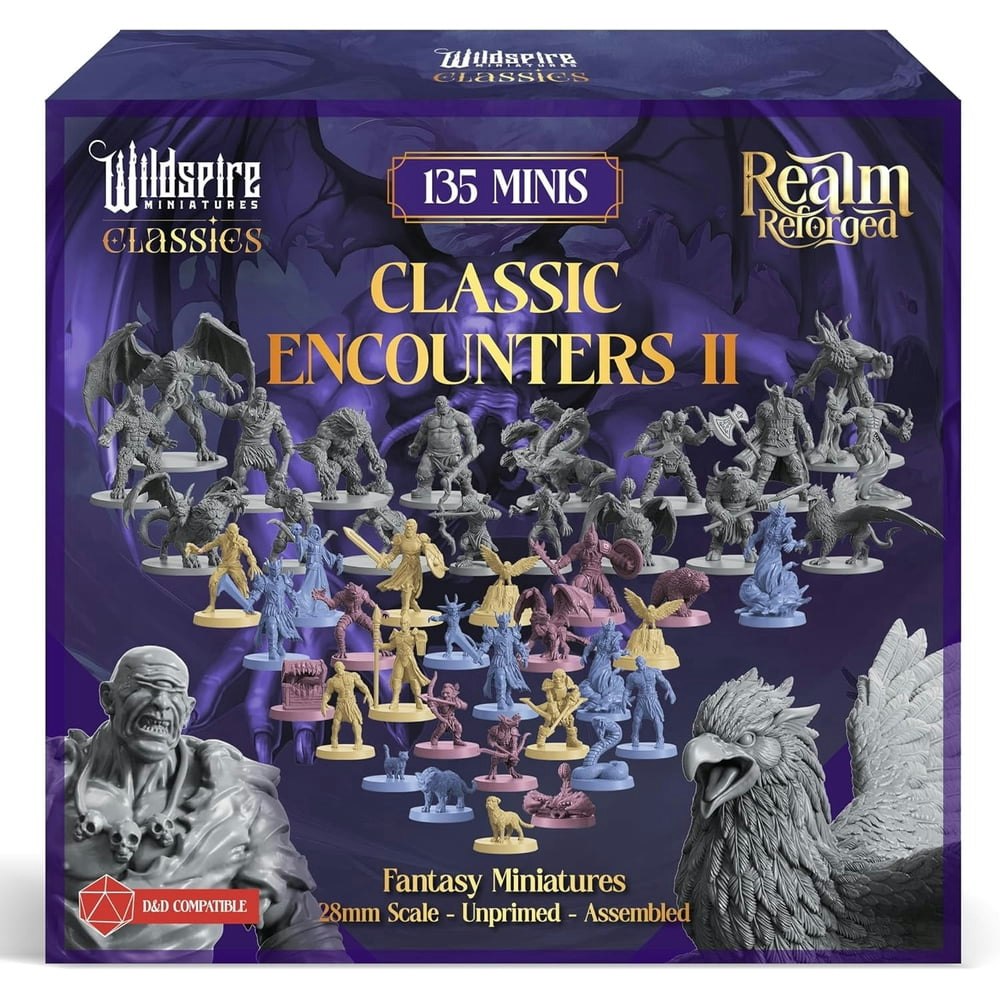 Classic Encounters II 135-Piece Miniature Set: $60 Classic Encounters II 135-Piece Miniature Set: $60