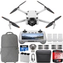 DJI Mini 3 Drone Quadcopter Fly More Combo Kit w/ RC Smart Remote & Accessory Bundle for $750 + free shipping